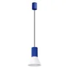 Lampa wisząca ESTRIA 1 biała/ultramaryna